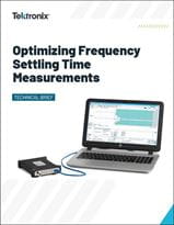 Technical Brief showing how to measure frequency settling time.