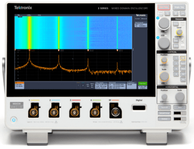 3 Series MDO mixed domain oscilloscope