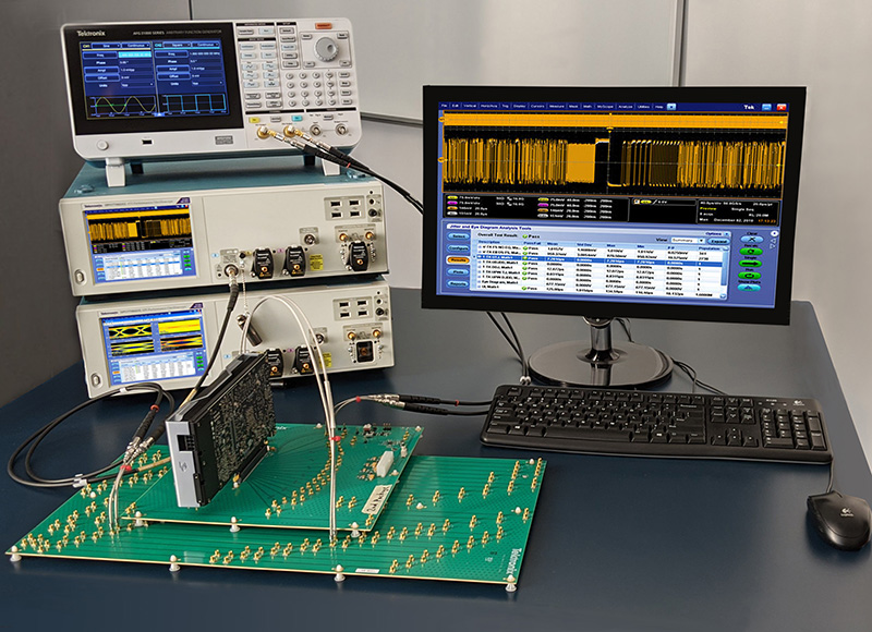 Tektronix PCIe Gen6 Transmitter Test Solution