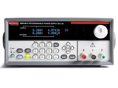 Keithley Series 2200 USB and GPIB Programmable DC Power Supplies