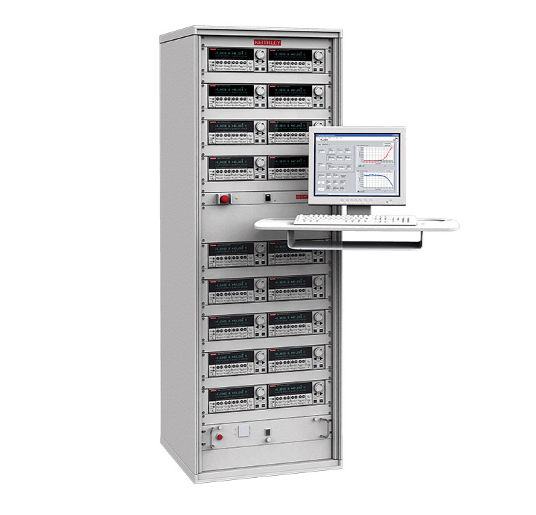S500 Integrated Test System with source measure units