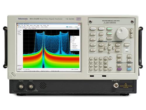 RSA5000B front angle image rsa5000b spectrum analyzer