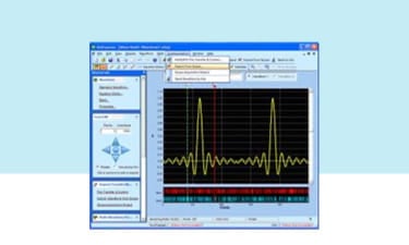A screenshot of waveform generator software showing