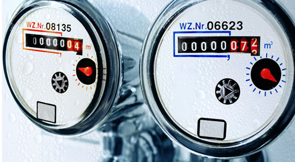 A series of flow meters