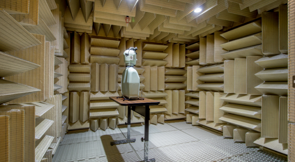 An anechoic chamber