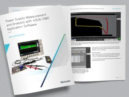 Power Supply Measurement and Analysis with 4/5/6-PWR Application Software
