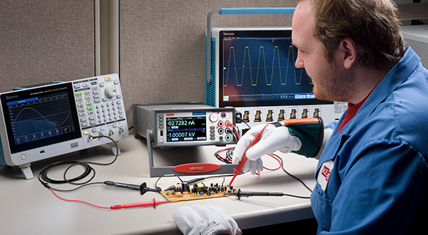 Testing high voltage SiC devices