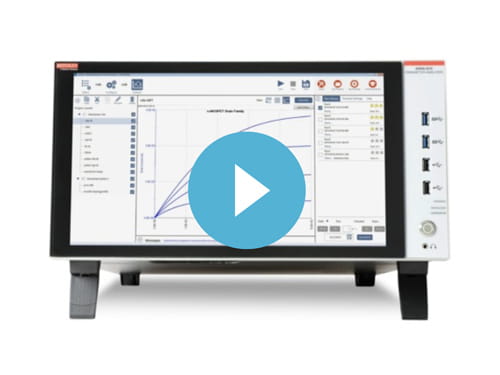Video Thumbnail for Tektronix 4200A-SCS Parameter Analyzer Product Overview.