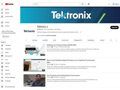 Test Programming Video