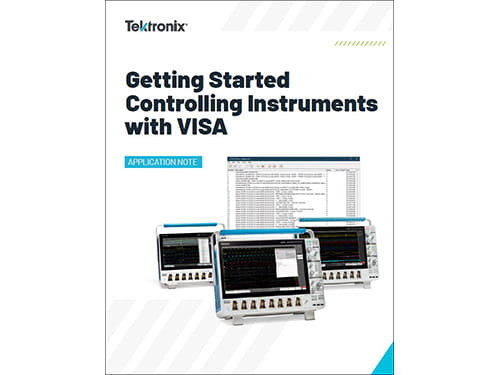 VISA Instrument Control