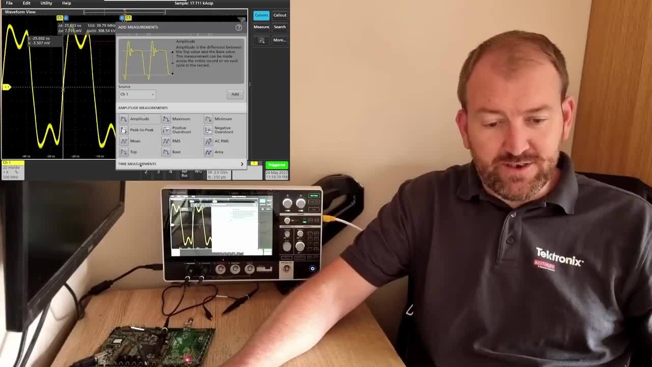 2 Series MSO - Cursors and Measurements