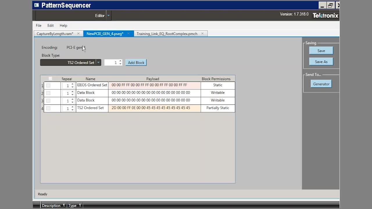 BSX BERTScope Section 2 - Pattern Sequencing and Pattern Editing