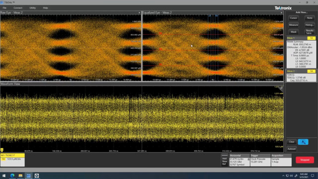 PAM4 Optical Transceiver Characterization