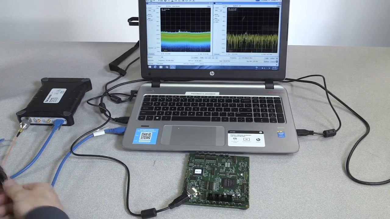 Real-Time Near-Field Measurements with Tektronix RSA306B