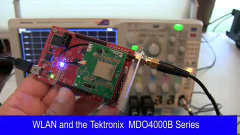 WLAN and the Tektronix MDO4000B Series