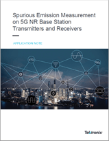 Spurious Emission Measurement on 5G NR Base Station Transmitters and Receivers